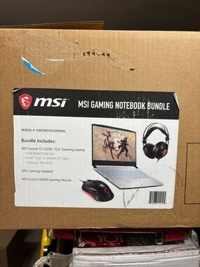 MSI Gaming Notebook Bundle Brand New Entry Level System